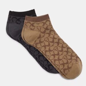 Coach Signature Ankle Socks